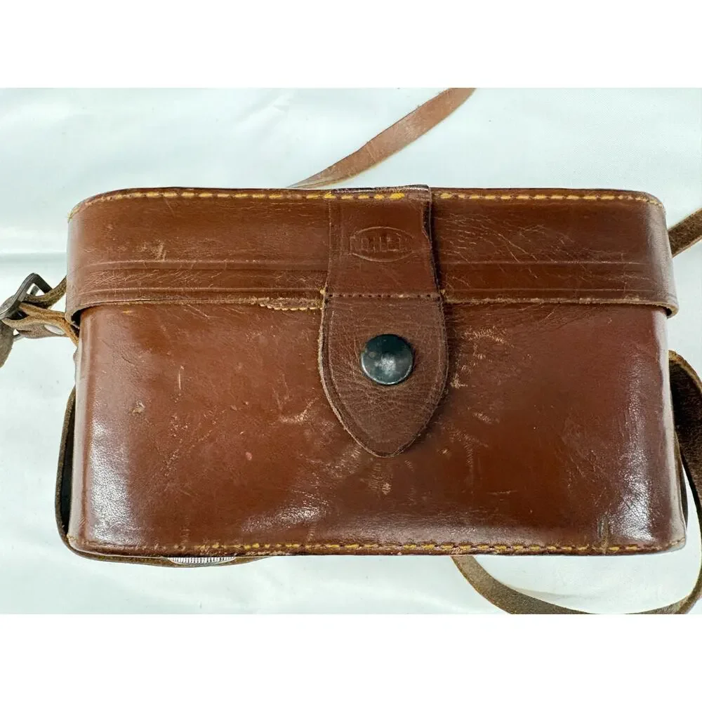 Argus C3 35mm Rangefinder Camera With 50mm Cintar Lens Leather Case Untested